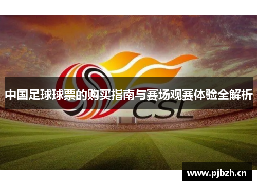 中国足球球票的购买指南与赛场观赛体验全解析